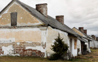 Photographie d'une maison vétuste